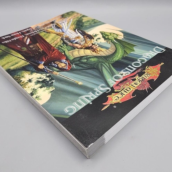 Dragonlance Dragons of Spring WOTC Licensed Book Very Good - Picture 4 of 11